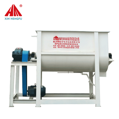 factory manufacture combination material storage tank ribbon mixer